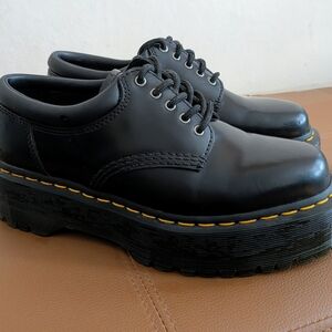 Dr. Martens Black Platform Shoes